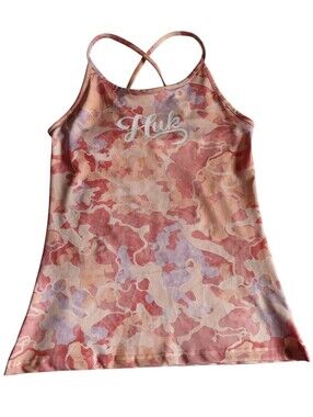 Huk Small Pink Minnow Strappy Tank Top